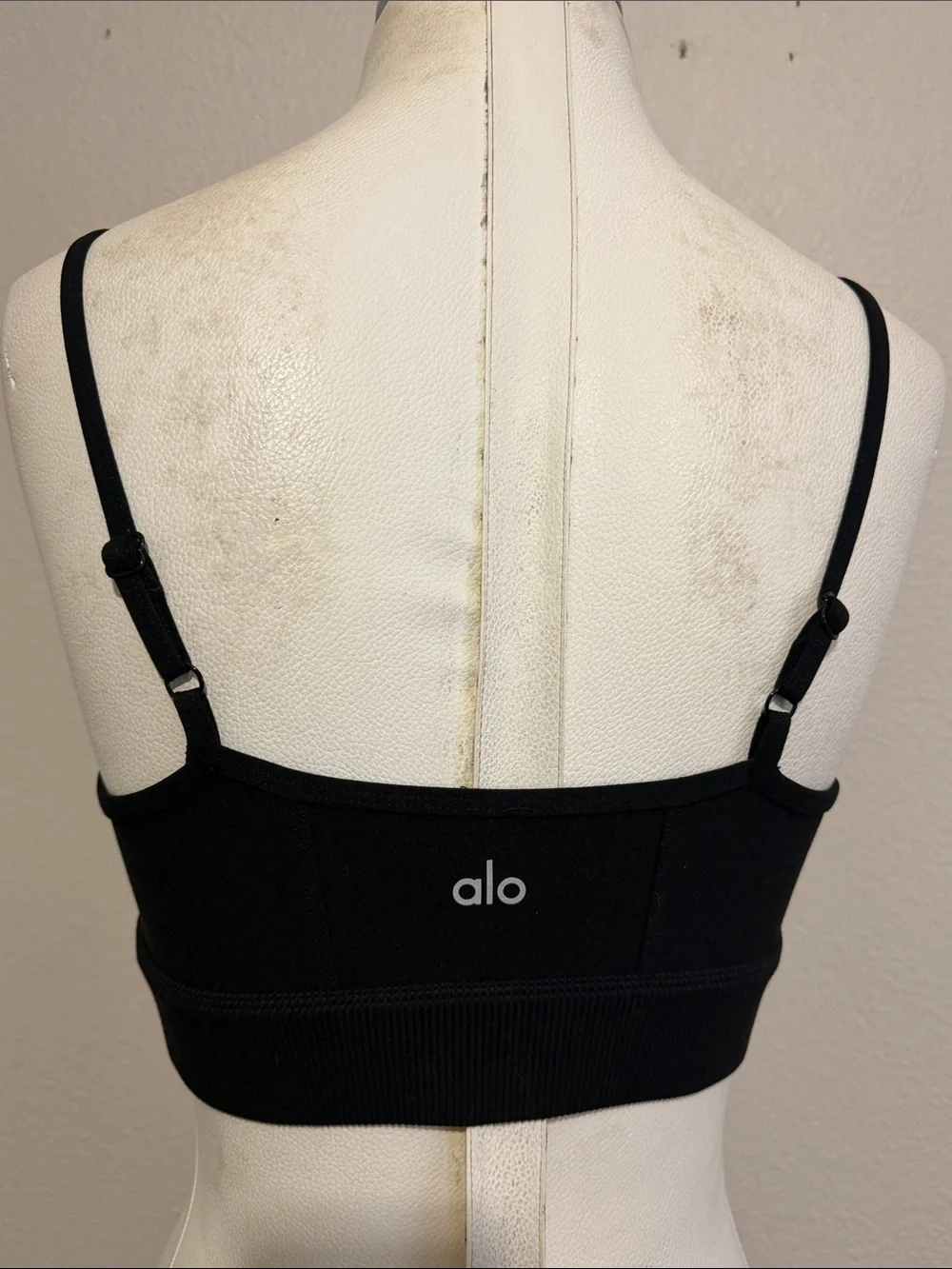 ALO Yoga Alosoft Head Start Sports Bra Comfy Minimalist